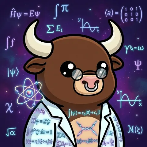 Quantum Physicist, a SMOL BULL